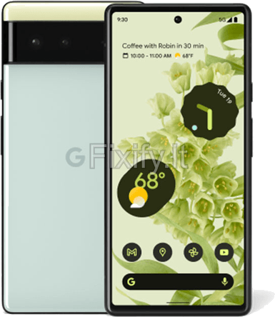 Google Pixel Google Pixel 6 telefono remontas
