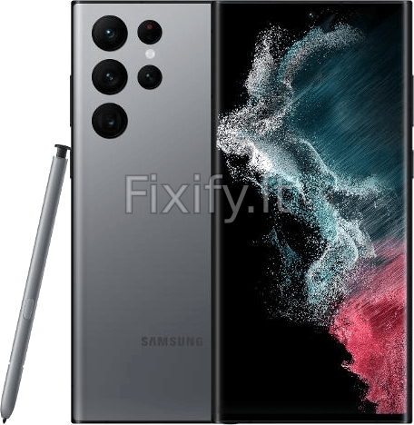 Samsung Galaxy S22 Ultra remontas: ekrano keitimas, baterijos keitimas, pagrindinės plokštės remontas, ekrano stikliuko keitimas.